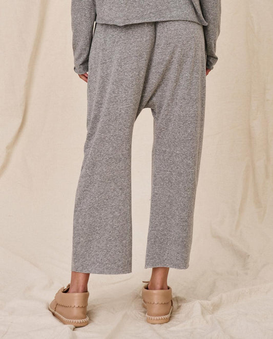 The Great. Sweatpants | The Jersey Crop. Heather Grey - Women