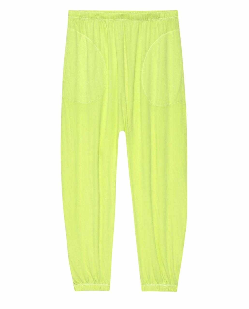 The Great. Sweatpants | The Jersey Jogger Pant. Lime Zest - Women
