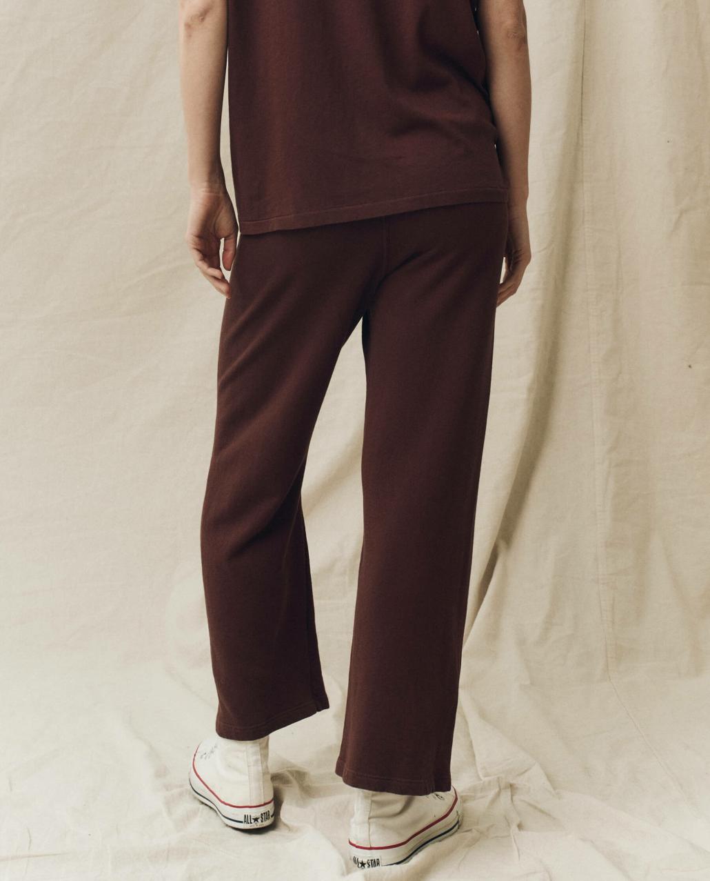 The Great. Sweatpants | The Lap Sweatpant. Solid Toasted Walnut - Women