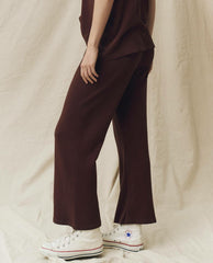 The Great. Sweatpants | The Lap Sweatpant. Solid Toasted Walnut - Women