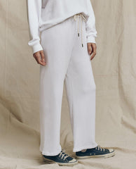 The Great. Sweatpants | The Lap Sweatpant. Solid True White - Women