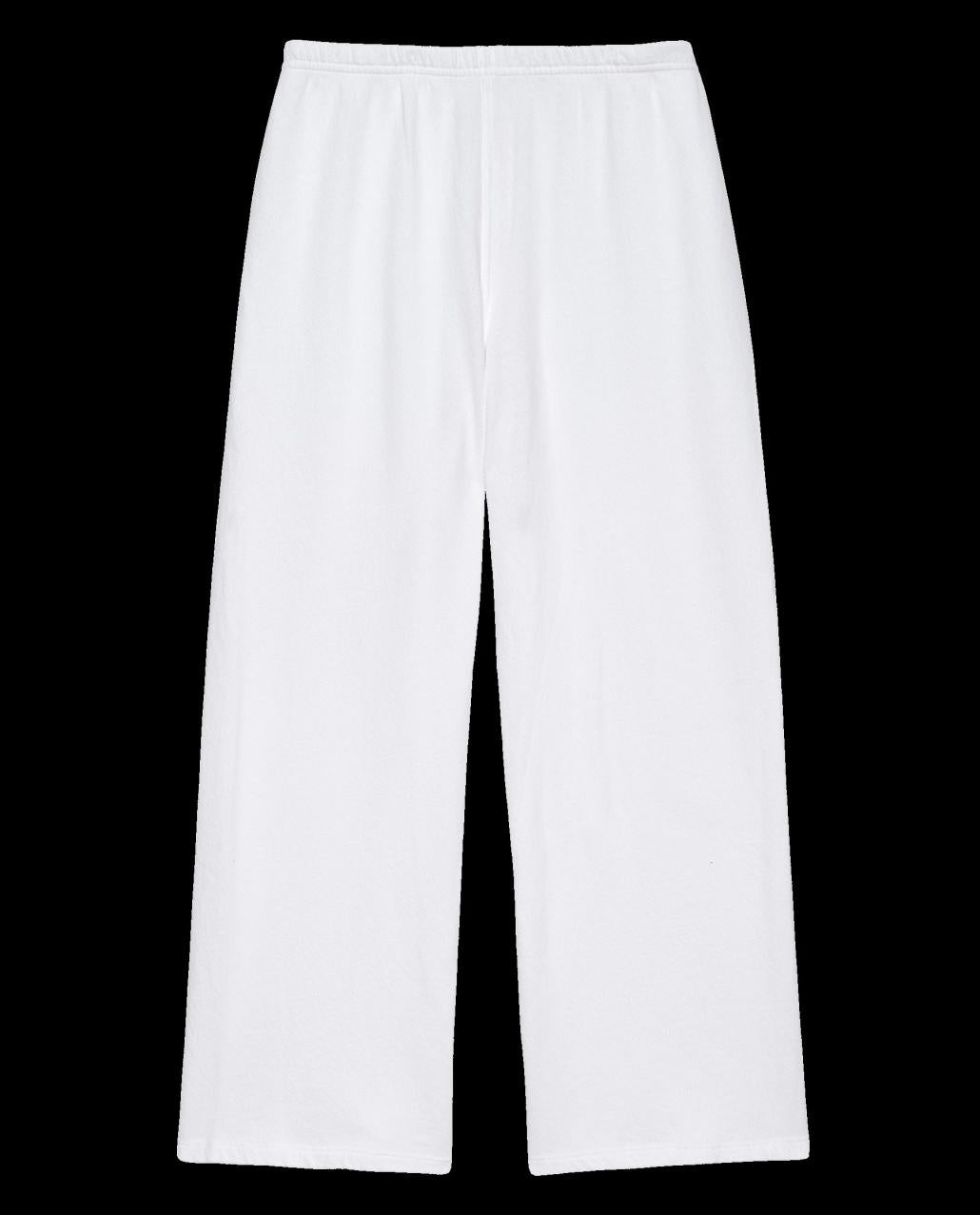 The Great. Sweatpants | The Lap Sweatpant. Solid True White - Women