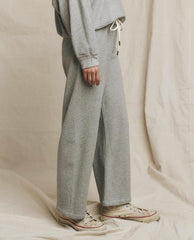 The Great. Sweatpants | The Lap Sweatpant. Solid Varsity Grey - Women