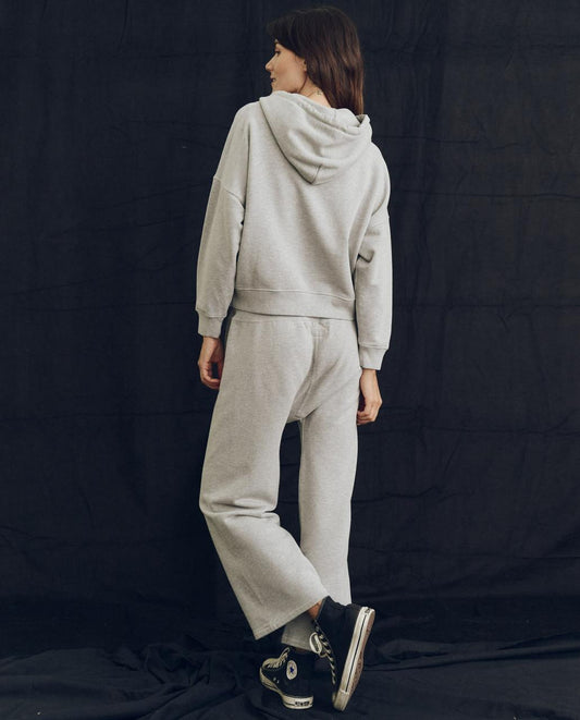 The Great. Sweatpants | The Relay Sweatpant. Solid Lofty Heather Grey - Women