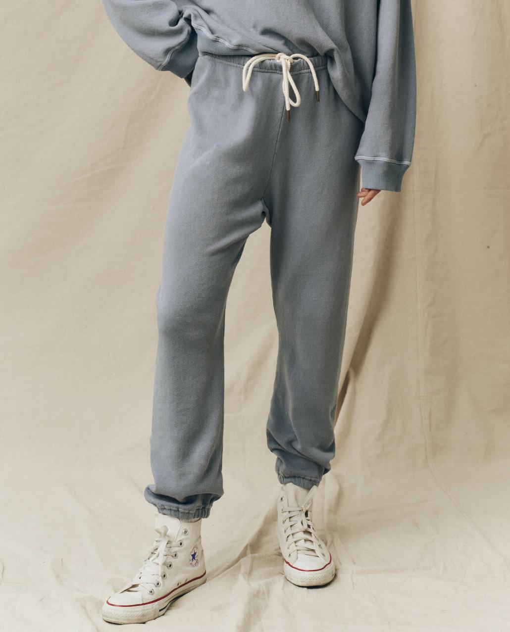 The Great. Sweatpants | The Stadium Sweatpant. Solid Big Sky - Women