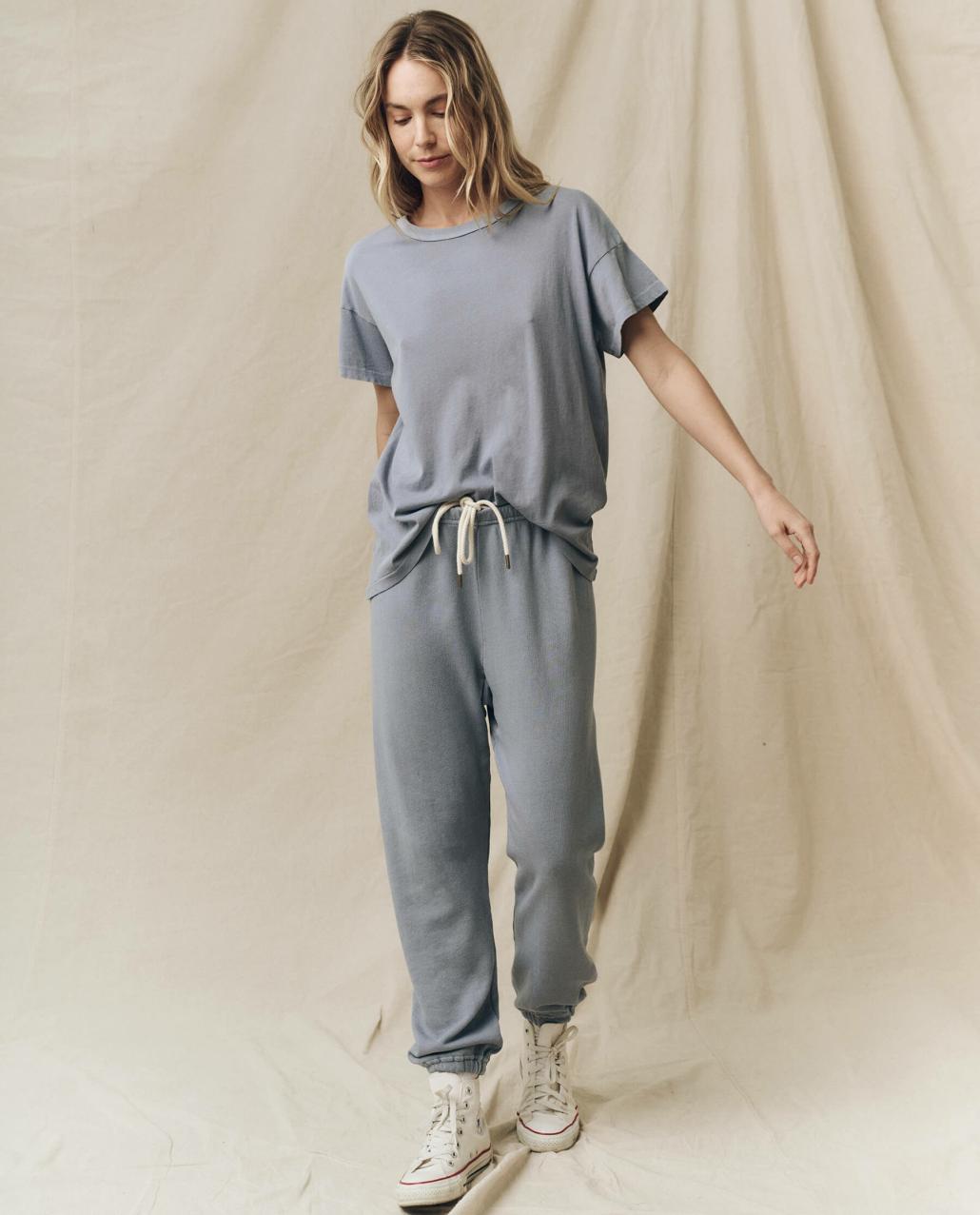 The Great. Sweatpants | The Stadium Sweatpant. Solid Big Sky - Women