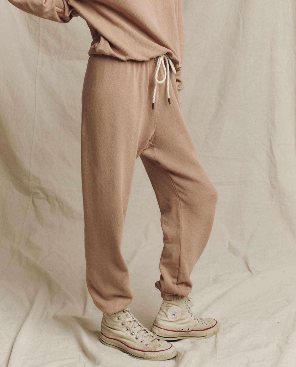 The Great. Sweatpants | The Stadium Sweatpant. Solid Biscotti - Women