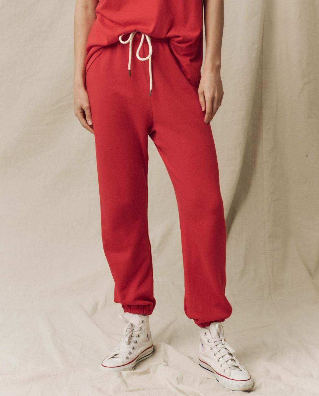 The Great. Sweatpants | The Stadium Sweatpant. Solid Campfire - Women
