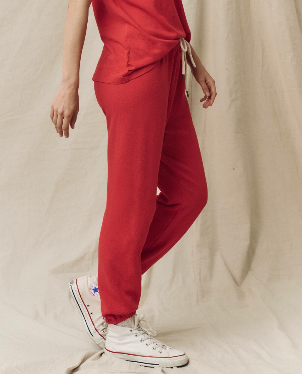 The Great. Sweatpants | The Stadium Sweatpant. Solid Campfire - Women