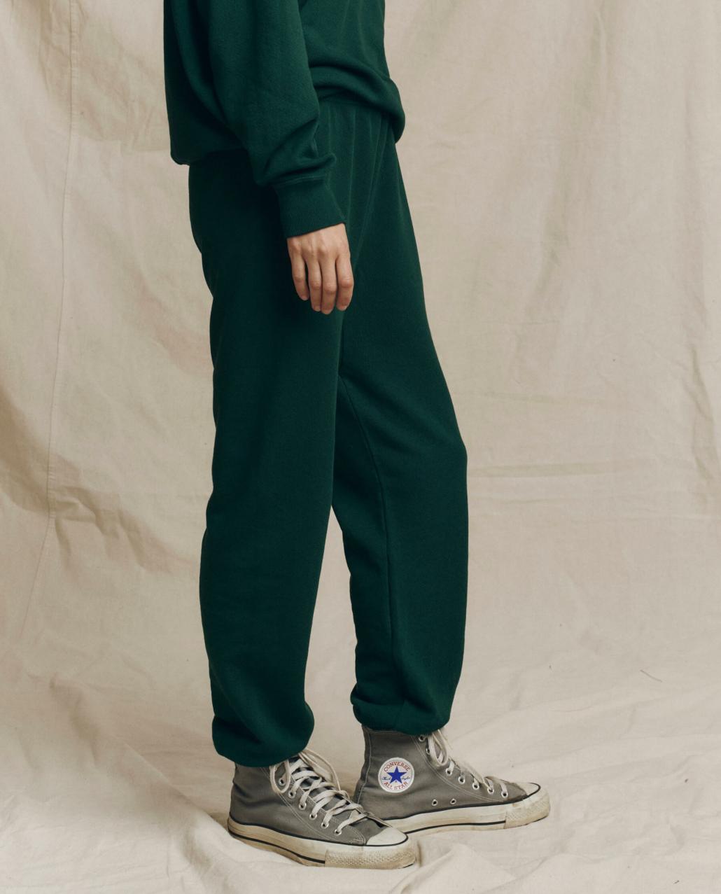 The Great. Sweatpants | The Stadium Sweatpant. Solid Pinyon - Women