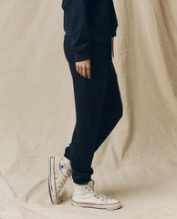 The Great. Sweatpants | The Stadium Sweatpant. Solid True Navy - Women