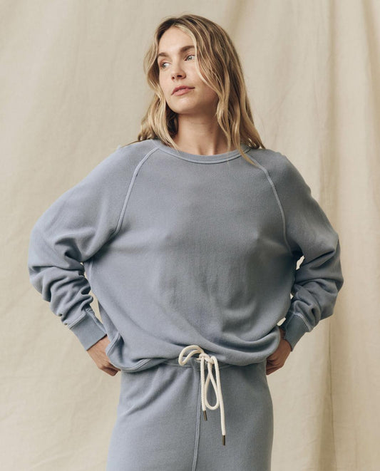 The Great. Sweatshirts | The College Sweatshirt. Solid Big Sky - Women