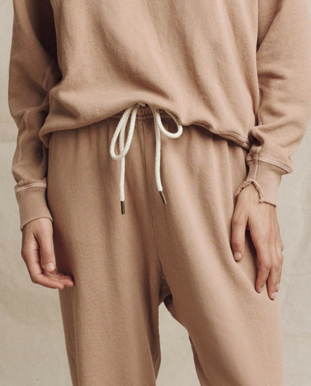 The Great. Sweatshirts | The College Sweatshirt. Solid Biscotti - Women