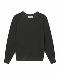 The Great. Sweatshirts | The College Sweatshirt. Washed Black - Women