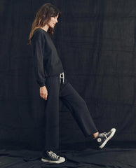 The Great. Sweatshirts | The League Sweatshirt. Almost Black - Women