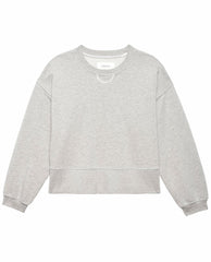 The Great. Sweatshirts | The League Sweatshirt. Lofty Heather Grey - Women