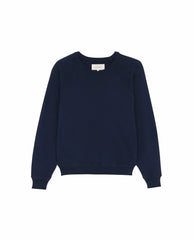 The Great. Sweatshirts | The Shrunken Sweatshirt. Solid True Navy - Women