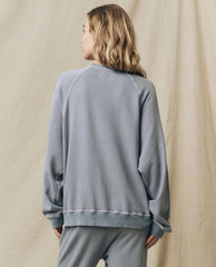 The Great. Sweatshirts | The Slouch Sweatshirt. Solid Big Sky - Women