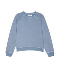 The Great. Sweatshirts | The Slouch Sweatshirt. Solid Big Sky - Women