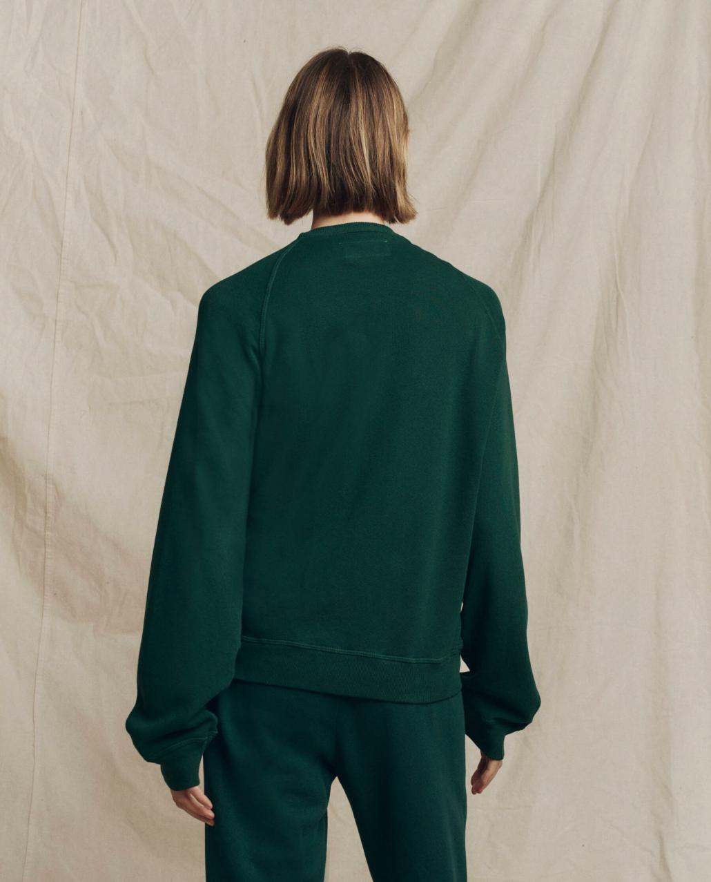 The Great. Sweatshirts | The Slouch Sweatshirt. Solid Pinyon - Women