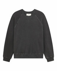 The Great. Sweatshirts | The Slouch Sweatshirt. Washed Black - Women