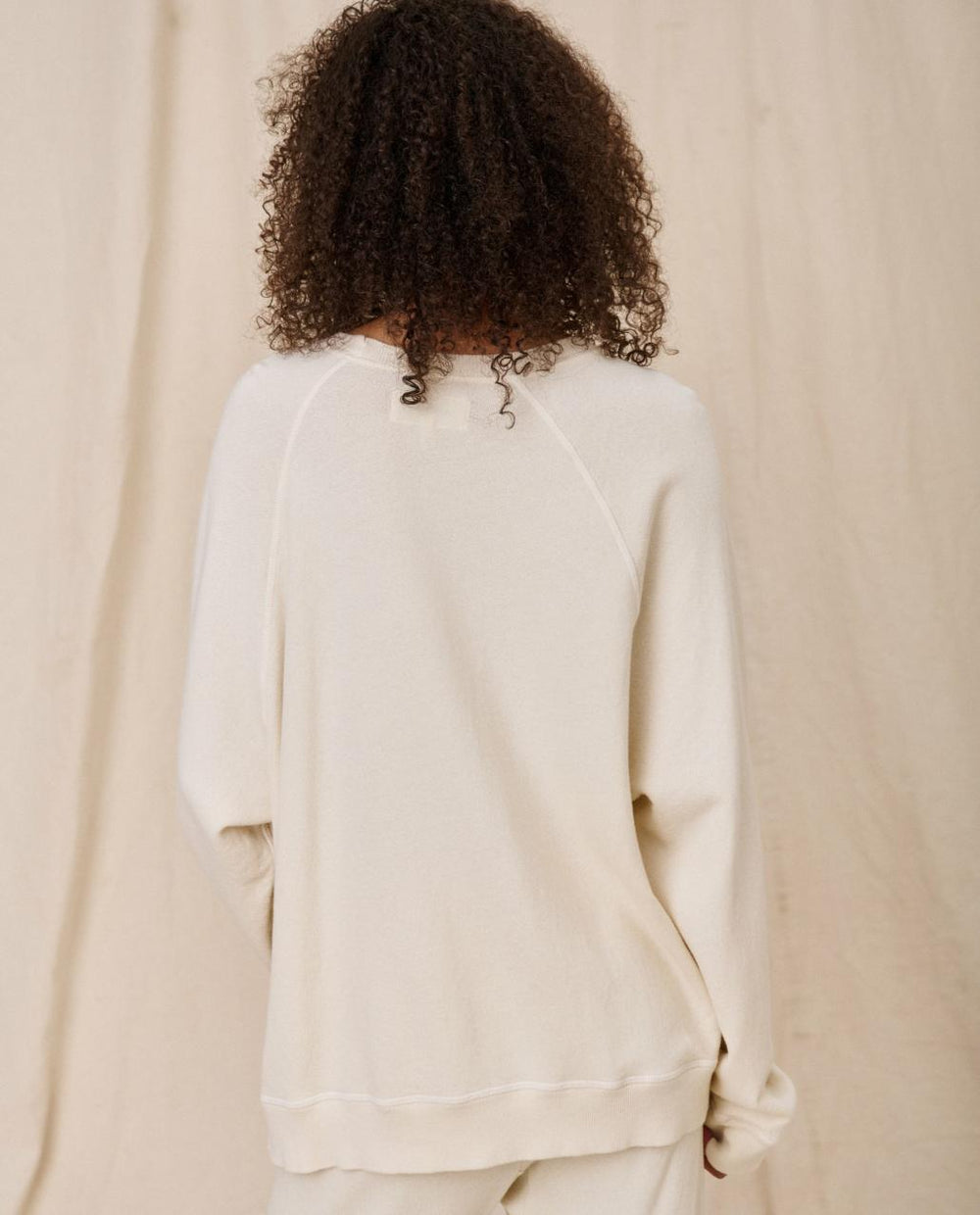 The Great. Sweatshirts | The Slouch Sweatshirt. Washed White - Women