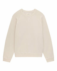 The Great. Sweatshirts | The Slouch Sweatshirt. Washed White - Women