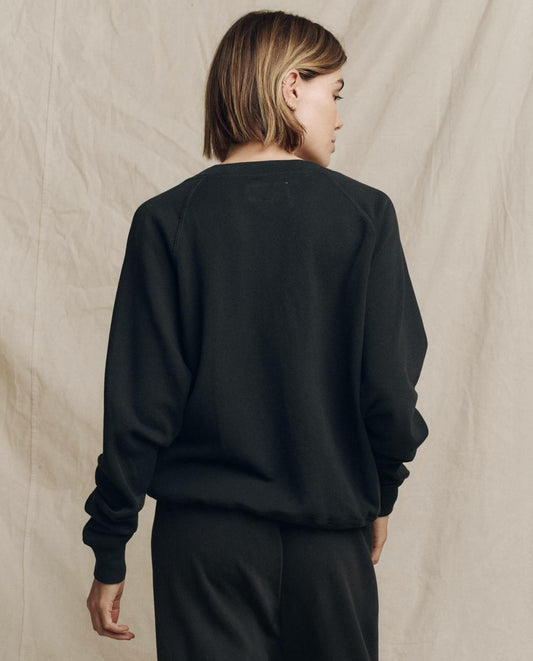 The Great. Sweatshirts | The V Almost Black - Women
