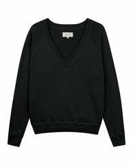 The Great. Sweatshirts | The V Almost Black - Women