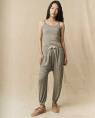 The Great. Tanks | The Slim Tank. Solid Heather Grey - Women