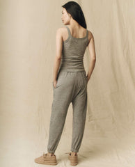 The Great. Tanks | The Slim Tank. Solid Heather Grey - Women