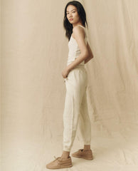 The Great. Tanks | The Slim Tank. Solid Washed White - Women