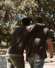 The Great. Tees &amp; Sweats | The Men&#039;s College Sweatshirt. Washed Black - Men