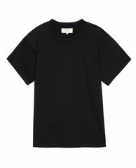 The Great. Tees &amp; Sweats | The Men&#039;s Pure Knits Boxy Crew. Solid Almost Black - Men