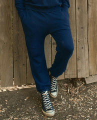 The Great. Tees &amp; Sweats | The Men&#039;s Stadium Sweatpant. True Navy - Men