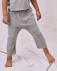 The Great. Tees &amp; Sweats | The Little Jersey Crop. Heather Grey - Kids