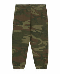 The Great. Tees &amp; Sweats | The Little Stadium Sweatpant. Novelty Deep Woods Camo - Kids