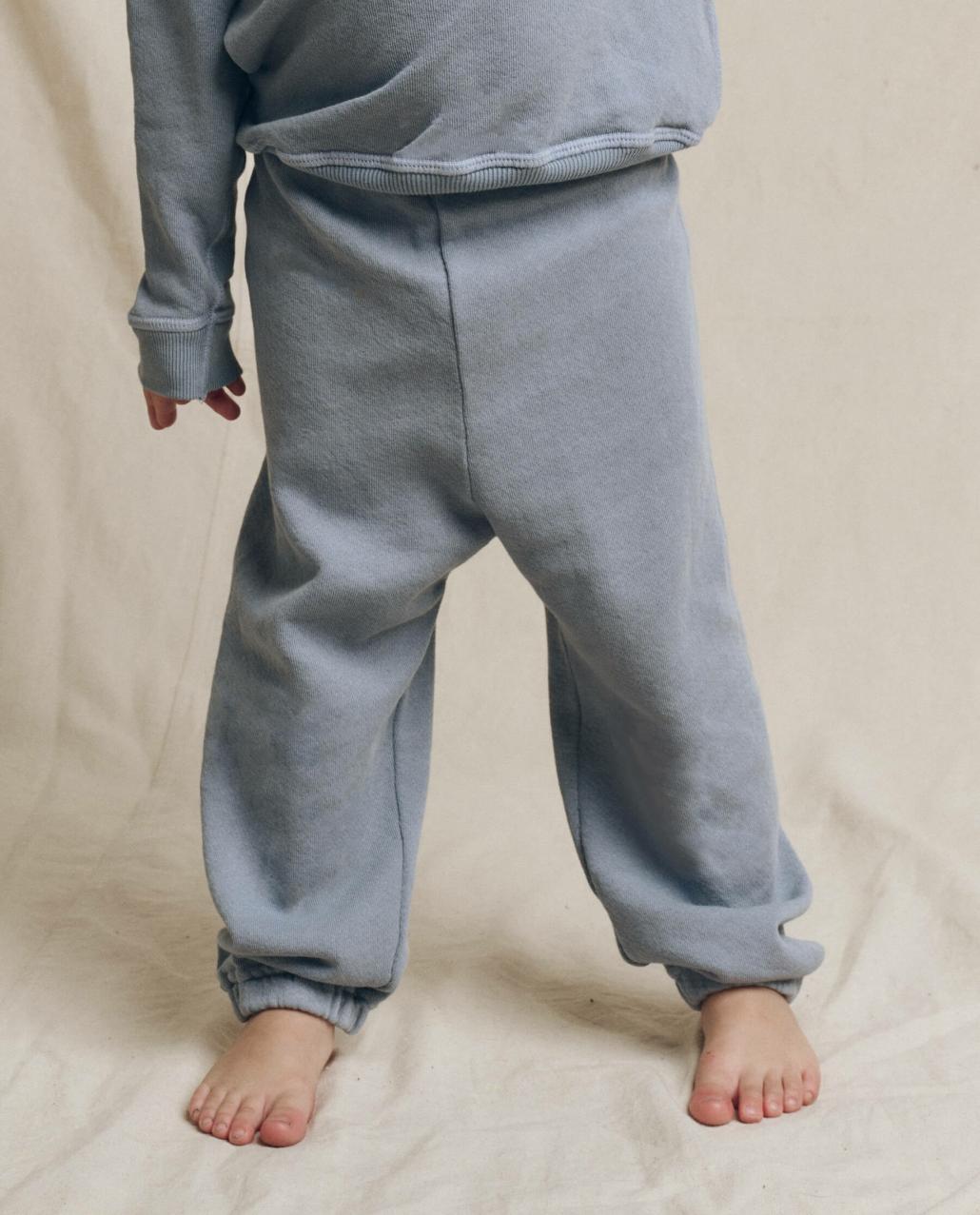 The Great. Tees &amp; Sweats | The Little Stadium Sweatpant. Solid Big Sky - Kids