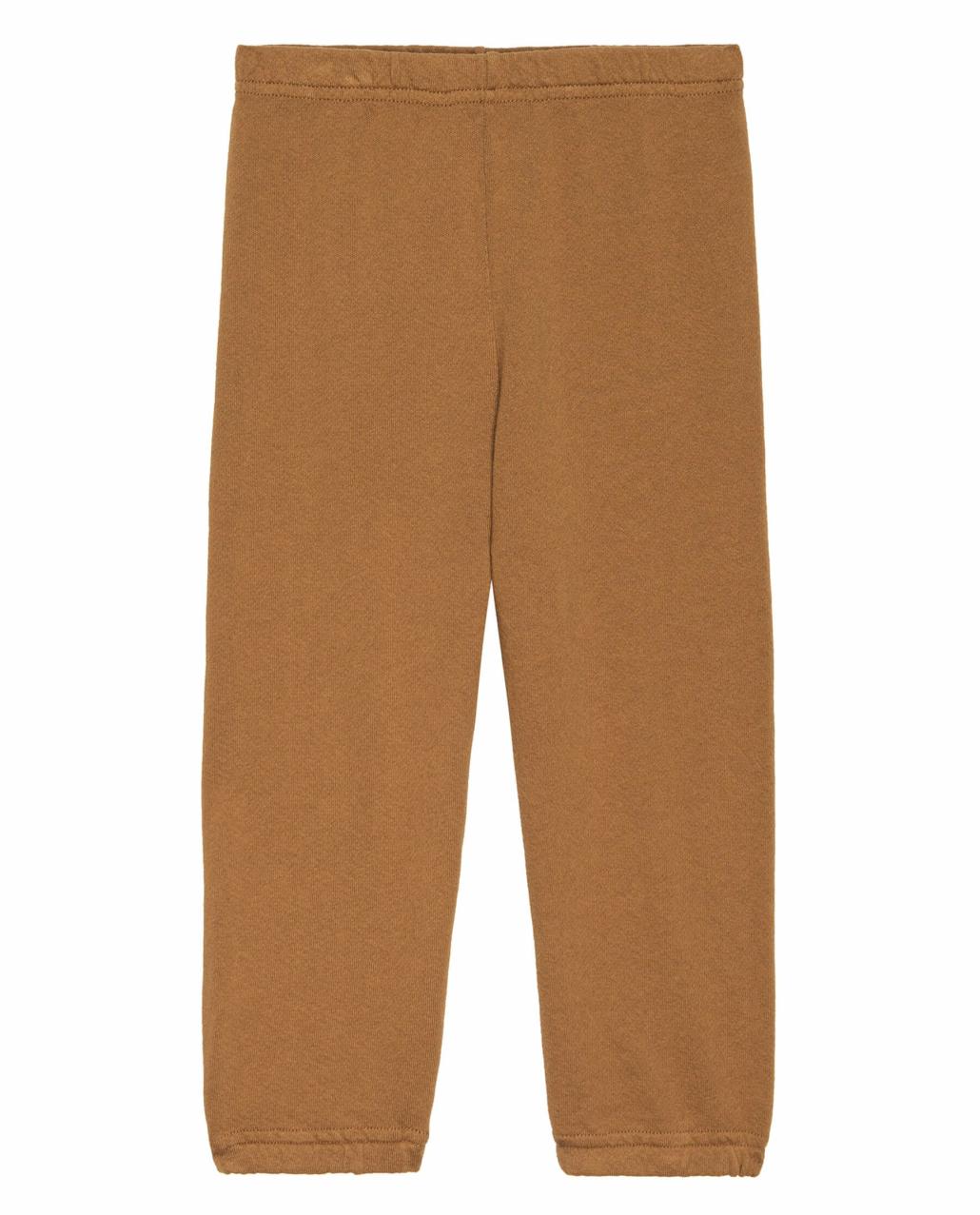 The Great. Tees &amp; Sweats | The Little Stadium Sweatpant. Solid Bright Maple - Kids