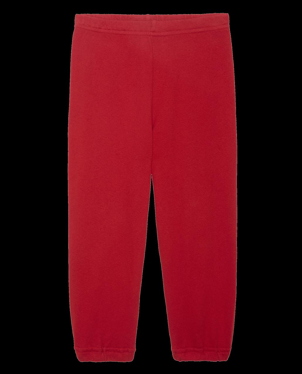 The Great. Tees &amp; Sweats | The Little Stadium Sweatpant. Solid Campfire - Kids