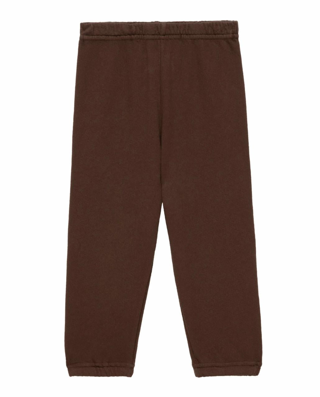 The Great. Tees &amp; Sweats | The Little Stadium Sweatpant. Solid Toasted Walnut - Kids