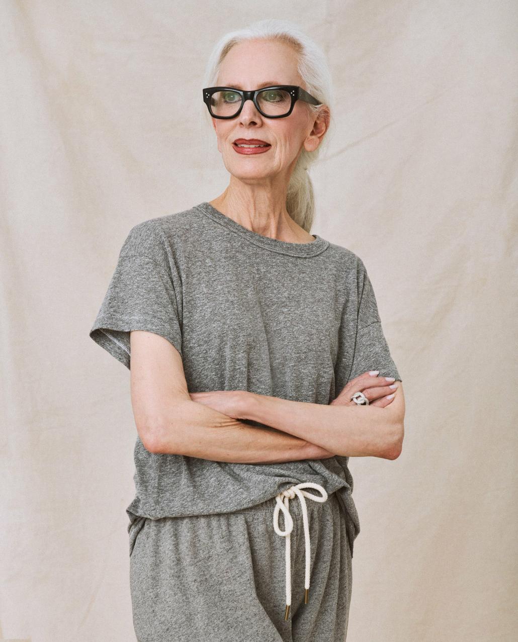 The Great. Tees | The Boxy Crew. Heather Grey - Women