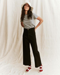 The Great. Tees | The Little Tee. Heather Grey - Women