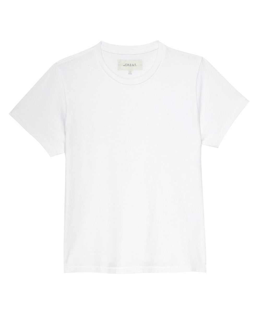 The Great. Tees | The Little Tee. True White - Women
