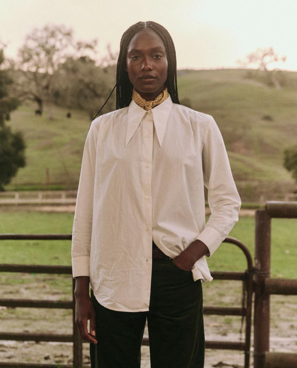 The Great. Tops | The Cotton Theater Top. White - Women