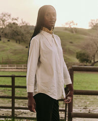 The Great. Tops | The Cotton Theater Top. White - Women