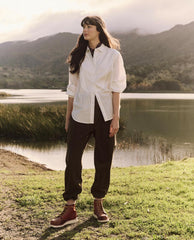 The Great. Tops | The Cowboy Tux Top. White - Women
