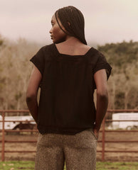 The Great. Tops | The Fortune Top. Black - Women