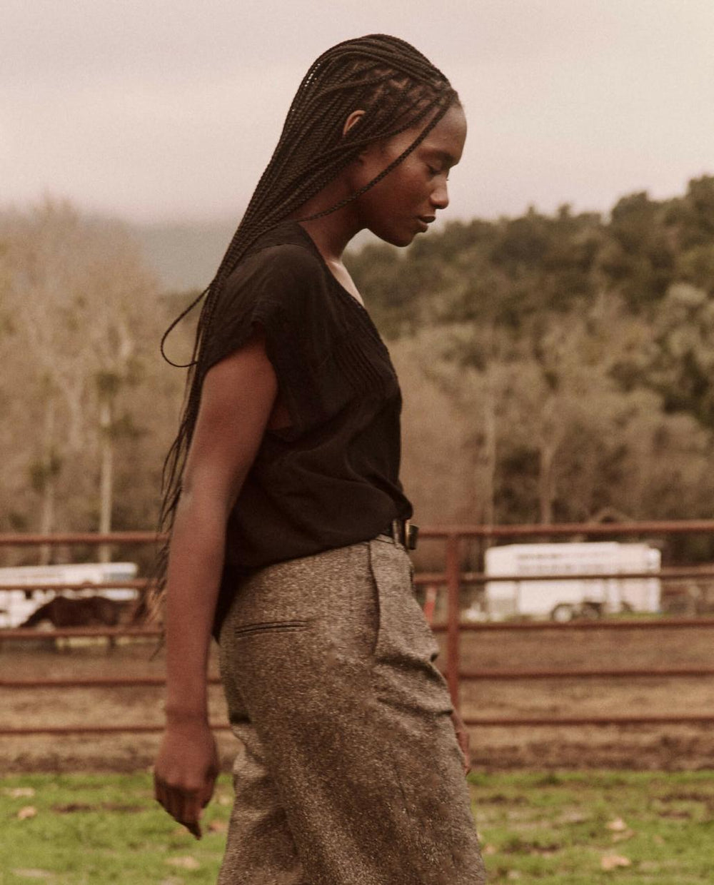 The Great. Tops | The Fortune Top. Black - Women