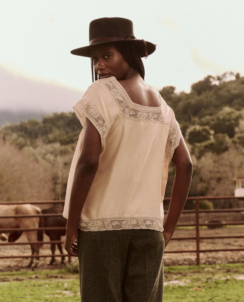 The Great. Tops | The Fortune Top. Nude - Women